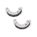 Niche Cycle Supply Front Grooved Brake Shoes For Suzuki Dr70 08-10 