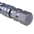 Fridayparts Hydraulic Male Female Flat Face Coupler Kit At312470 Kv14216 Compatible For John Deere 110 240 250 260 270 315 317
