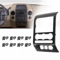 G-plus Dash Bezel Center Trim Panel Cover Compatible With 2004-2008 Ford F150 4l3z-1504302-aaa