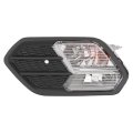 Hecasa Left Fog Light Bezel For 2017-2019d Escape Kuga Lamp Front Bumper Replacement For Fo2520194 Fo1038164 Black Cover Trim