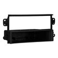 Radio Install Kit For Daewoo Lanos Laganza Nubira 1998 2002 99-8800 Single Din Iso Dash With Storage Pocket Black High Grade 