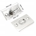 Uxcell Closet Door Drive-in Large Ball Catch Stainless Steel With Strike Plate Screws 2pcs