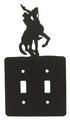 Outrider Double Light Switch Plate Cover 