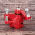 Qiilu Mini Bike Brakes Motovox Mbx10 Aluminum Alloy Disc Brake Rotor Caliper For Motovox Mbx11