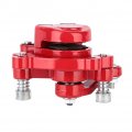 Qiilu Mini Bike Brakes Motovox Mbx10 Aluminum Alloy Disc Brake Rotor Caliper For Motovox Mbx11