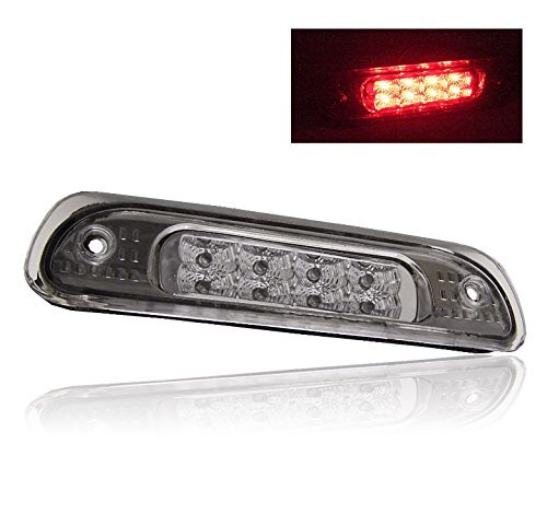 Led Third 3rd Brake Light Rear Lamp Chrome For 1999-2004 Jeep Grand Cherokee