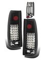Sppc Black Led Tail Lights G2 Assembly Set For Chevrolet Full Size Pair Driver Left And Passenger Right Side Replacement 