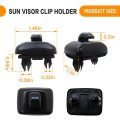 Sun Visor Clip Hook Holder 8w0857562a For Audi A4 Allroad Komfort Wagon 4-door 2 0l 1984cc 121cu In L4 Mild Hybrid Ev-gas Mhev