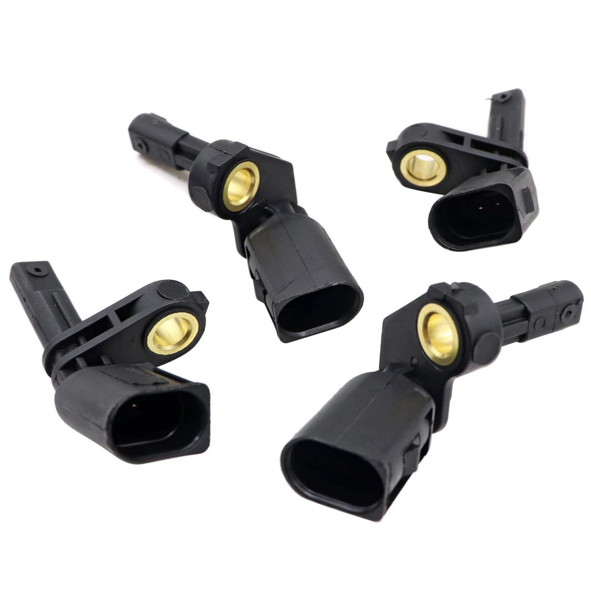 4 Abs Wheel Speed Sensor Front Rear Left Right For Audi Volkswagen