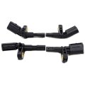 4 Abs Wheel Speed Sensor Front Rear Left Right For Audi Volkswagen