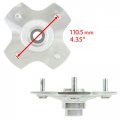 Caltric Rear Left Wheel Axle Hub With Bearing Compatible Honda Trx500fe Trx500fm Foreman 500 Es S 2005-2013