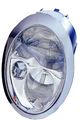 Passenger Side Headlight Assembly 382-1101r-as Chrome Polished Halogen Right Replacement For Car Waterproof Plastic Amber Lens 