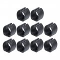 10pcs Breuer Chair Tubing Pipe Foot Round U-shape Plastic Caps 20mm Dia 