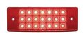 Qty 6 Red 21 Led Side Marker Clearance Light Rectangle 12v Truck Trailer Camper