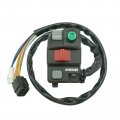 M Mati Left Handlebar Start Kill Stop Headlight Override Switch For Suzuki Kingquad 500 700 750 Lt-a500 Lt-a700 Lt-a750