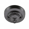 Aspen Creative 21513-12 Traditional Chandelier Light Fixture Canopy Kit W Collar Loop Oil Rubbed Bronze 5 Diameter 7 16 Center 