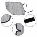 Labwork 1 Pair Gray Insulated Blackout Front Door Covers Replacement For 2019-2022 Mercedes-benz Vs30