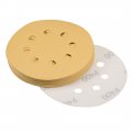Uxcell 5 8 Hole Hook And Loop Sanding Discs 400 Grit Aluminum Oxide Sandpaper For Random Orbit Sander Wood Metal Wet Dry