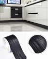 Amhao Black Wood Grain Repair Tape Peel And Stick Adhesive Realistic Textured Furniture Patch For Floor Door Table 10meters