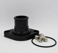 Billet Swivel Thermostat Housings Water Neck Chevy 0a 1 5 Black 