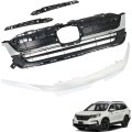 Front Bumper Grille Electroplated Trim Assembly Replacement For 2019-2021 Pilot Ho1210157 71122tvaa01 