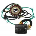 Stator Coil Rectifier Gasket For Kawasaki Ex250 Gpr-ii Gpx250r Zzr250 Ninja 250 El250 Eliminator 250 252 250lx 250se Oem