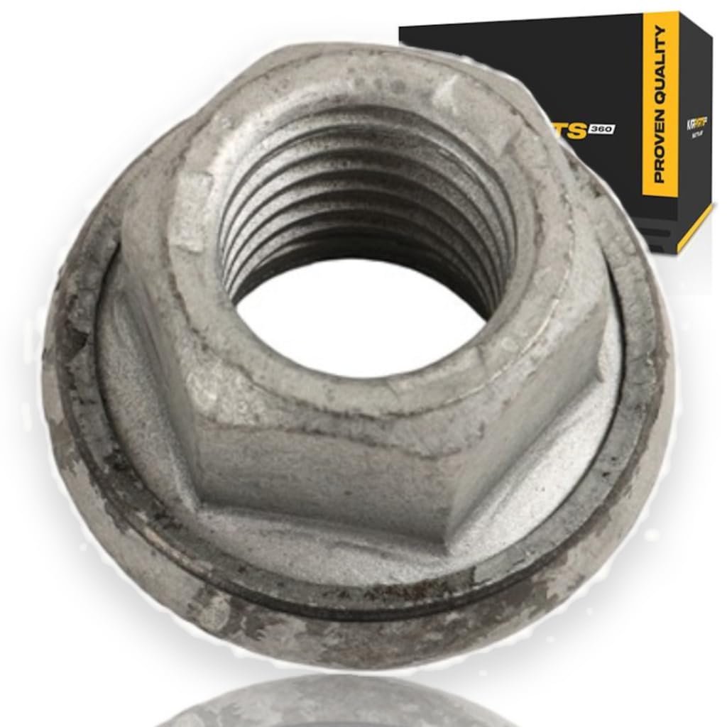 Control Arm Nut Front Lower For Chevy Silverado 2500 2011 To 2018 Alloy Steel Hex With Inside Thread Zinc Coated Grade 10