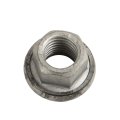 Control Arm Nut Front Lower For Chevy Silverado 2500 2011 To 2018 Alloy Steel Hex With Inside Thread Zinc Coated Grade 10 