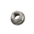 Control Arm Nut Front Lower For Chevy Silverado 2500 2011 To 2018 Alloy Steel Hex With Inside Thread Zinc Coated Grade 10