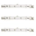 Anyray A1825y 3-bulbs 75w J78 Short 120v 75 Watt J-type De T3 78mm Halogen Bulb R7s Base