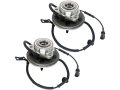 Front Wheel Hub Bearing Assembly With Abs Sensor Set Of 2 For 2006 2010 Mercury Mountaineer 5 Lugs Only 