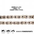 Niche Drive Sprocket Chain Combo For Kawasaki Kx80 Front 13 Rear 49 Tooth 428v O-ring 126 Links