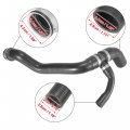 X Autohaux Car Lower Radiator Coolant Hose Water Pump Cooling Pipe 1645010582 For Mercedes-benz Ml350 2006-2011