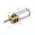 Dc 12v 94rpm Micro Speed Reduction Motor Mini Gear Box With 2 Terminals For Rc Car Robot Model Diy Engine