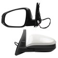 Left Driver Side Mirror White For 2014-2022 Toyota 4runner Heated Power Adjustment Door Assembly 5pins 8794035b60-pfm To1320313 