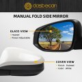 Left Driver Side Mirror White For 2014-2022 Toyota 4runner Heated Power Adjustment Door Assembly 5pins 8794035b60-pfm To1320313
