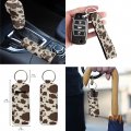 Jndtueit Hippie Flower 8 Pcs Automotive Center Console Cover 70s 80s Swirl Car Cup Holders Lip Gloss Storage Bag Keychain