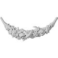Ekena Millwork Onl09x02do 9 5 8-inch W By 2 1 H Dole Swag Onlay 