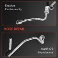 A-premium Power Steering Pressure And Return Line Hose Assembly Compatible With Subaru Impreza 2002-2003 H4 2 0l