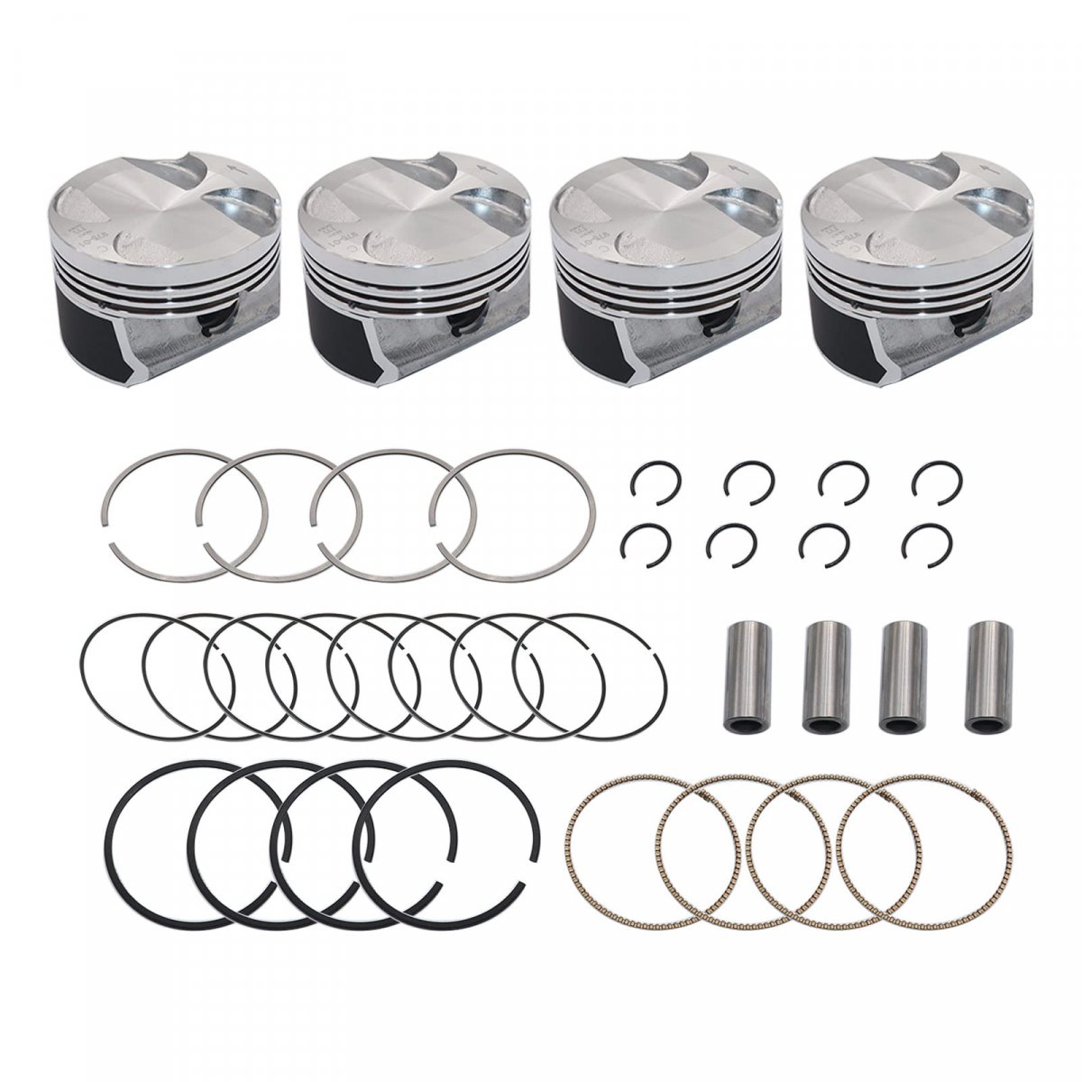 4 Piston And Ring Set For Mini Cooper Countryman Paceman R55 R56 R57 R58 R60 N12 N16 Engine 2006 2016 Part Number 11257589348