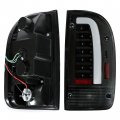 Hecasa Led Tail Lights Compatible With 1995-2000 Toyota Tacoma 1998-2000 Limited Pre Runner Tube Bar Replacement For To2800116