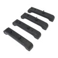 4pcs Black Rubber 4 Core Radiator Mounting Cushions Support Pads For 1981 Chevrolet Camaro Z28 Coupe 2-door