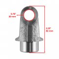 Caltric Middle Drive Propeller Shaft Yoke For Yamaha Big Bear 400 Yfm400f 4x4 2009 2010 2011 2012