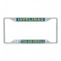 Desert Cactus Texas A M University Kingsville Tamuk Javelinas Metal License Plate Frame For Front Or Back Of Car Officially 