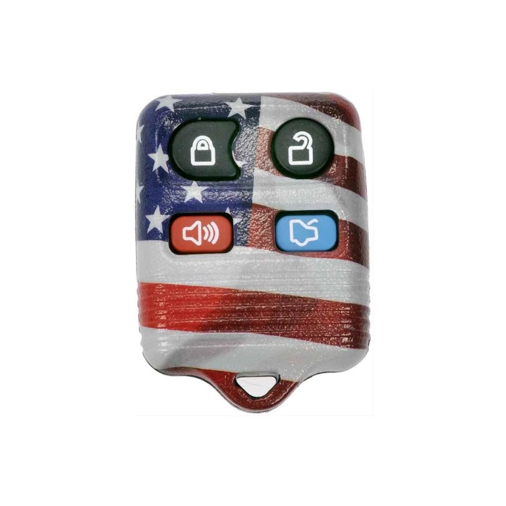 Keyless Remote Case For Ford Focus 2004 2011 4 Button Plastic Shell With Lock Unlock Alarm Trunk Functions Red White Blue Alx