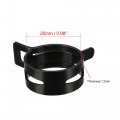 Uxcell Steel Band Clamp 25mm Inner Dia Fit 26 5-29mm Od Hose Spring Type Action Fuel Line Silicone Tube Clip Black 10pcs