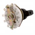 Uxcell Kcz 1 Pole 6 Position 7 Terminal Band Channel Rotary Switch Selector With Cap
