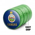 Kansas State Flag Tire Rim Wheel Aluminum Valve Stem Caps