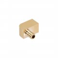 Uxcell Brass Pipe Fitting 90 Degree Barstock Street Elbow M6 Male X M8 Female 2pcs