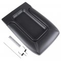 Ocpty Auto Center Console Lid Repair Kit For 2001 2002 2003 2004 2005 2006 2007 Gmc Sierra Silverado Black